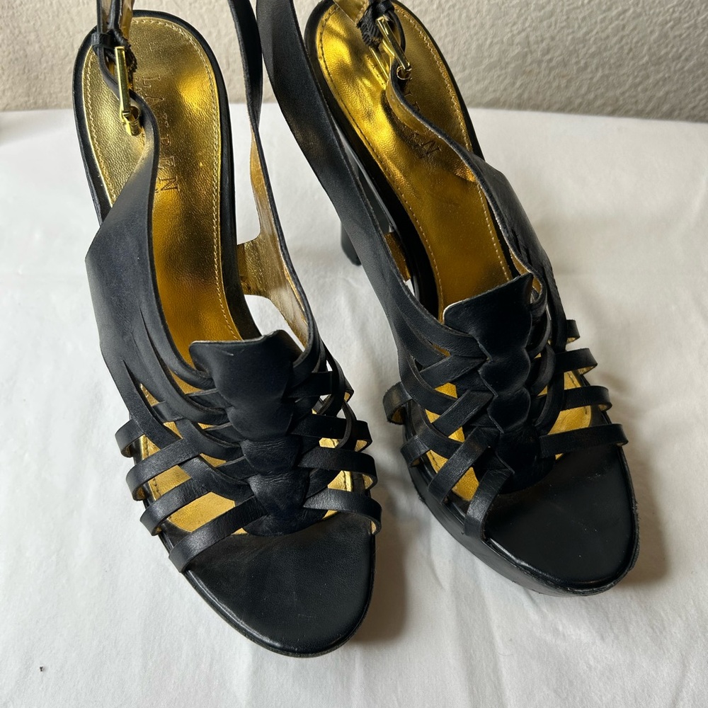 Ralph Lauren Shaina Elegant Black Women's Heels